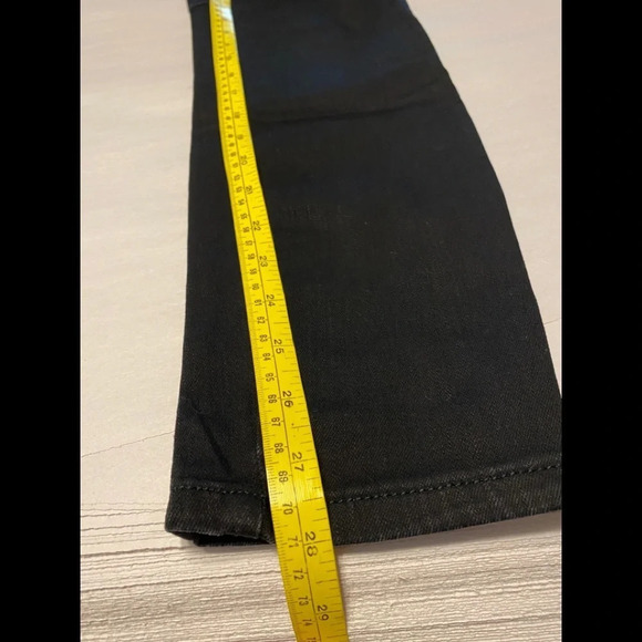 Anthropologie Pilcro and The Letterpress Serif Moto Black Legging Jeans - Picture 14 of 15